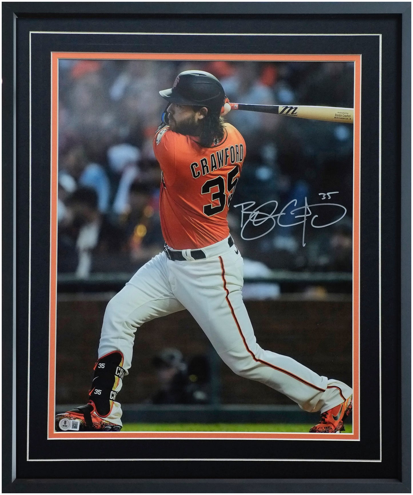 Brandon Crawford 16x20 Portrait Picture – Signed & Authenticated