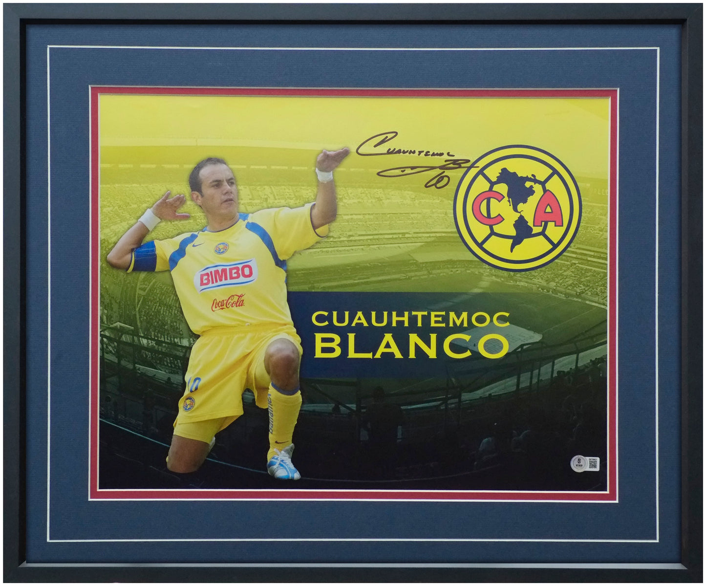 Cuauhtémoc Blanco 16x20 Landscape Art – Signed & Authenticated