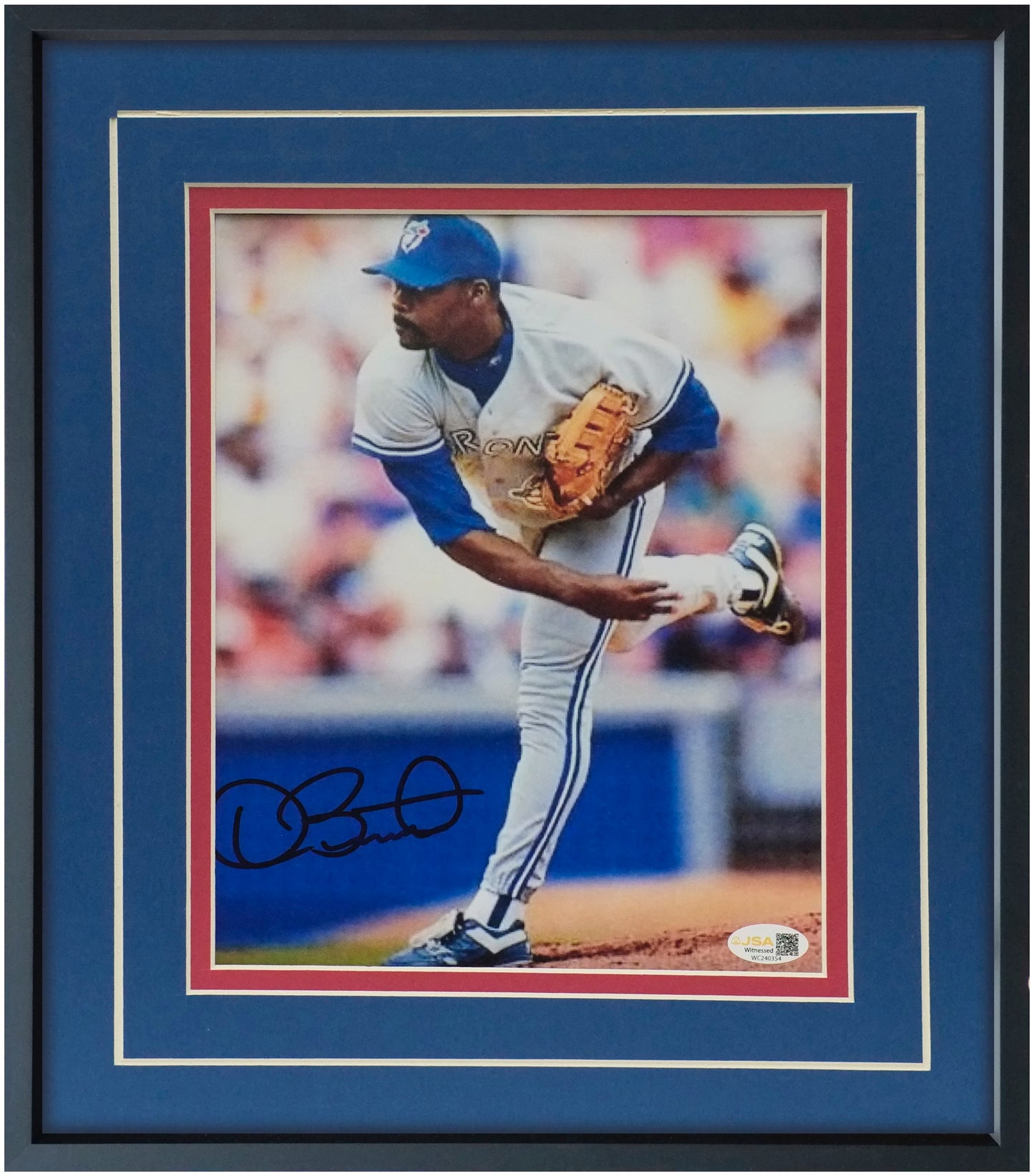 Dave Stewart Framed 8x10 Toronto Portrait – Signed & Authenticated