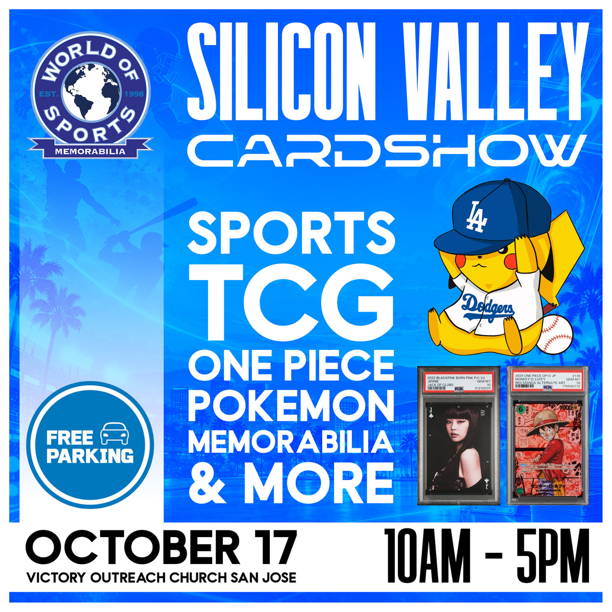 Silicon Valley Cardshow October 2026 - Table Reservation