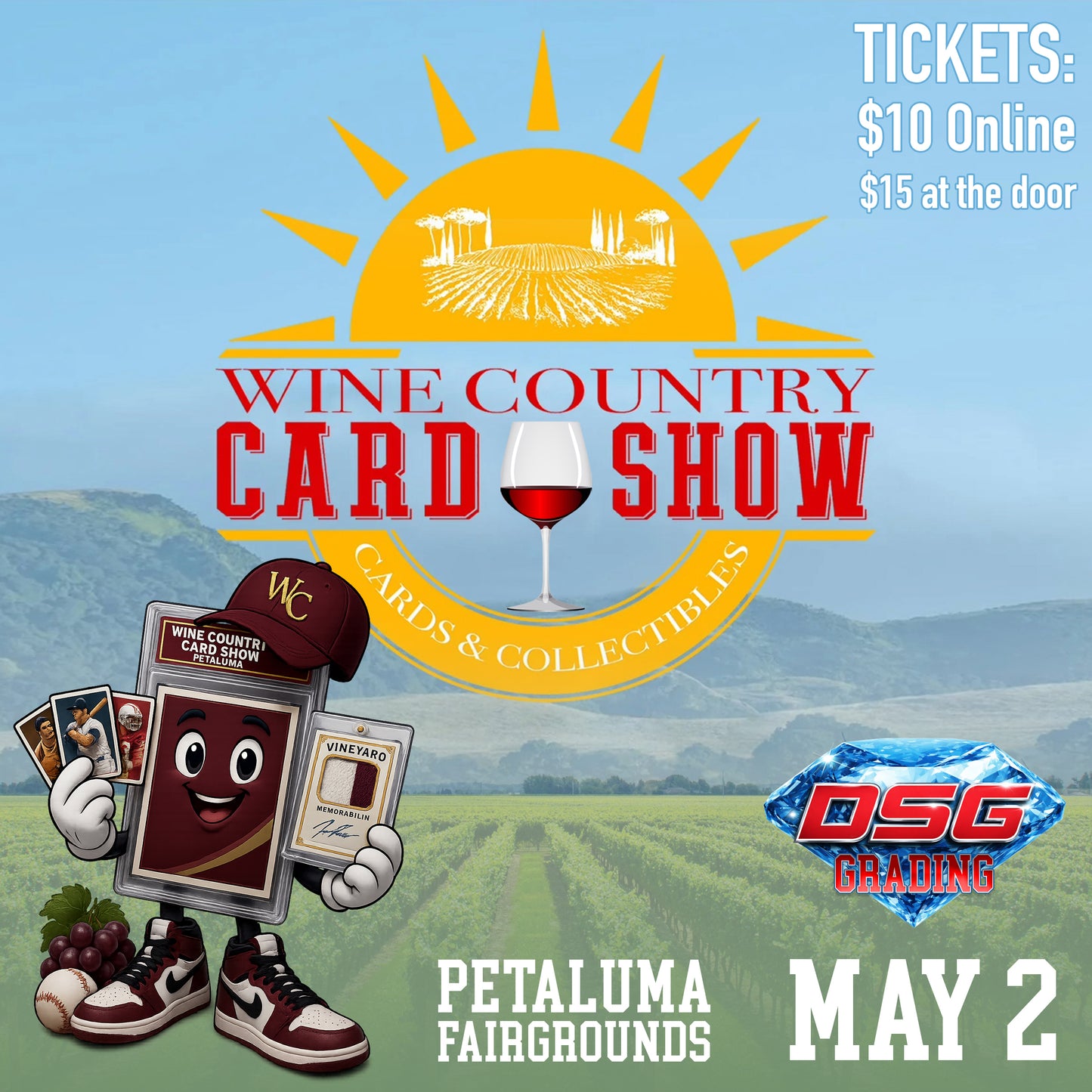 Wine Country Card Show May 2026