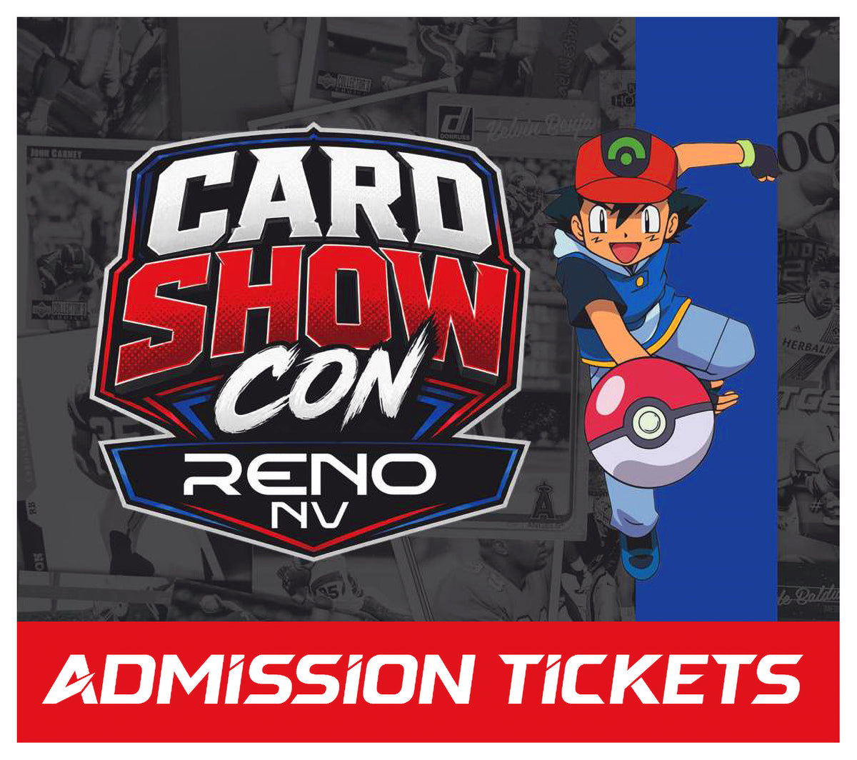 Card Show Con Reno Oct 2026 - Admission Tickets