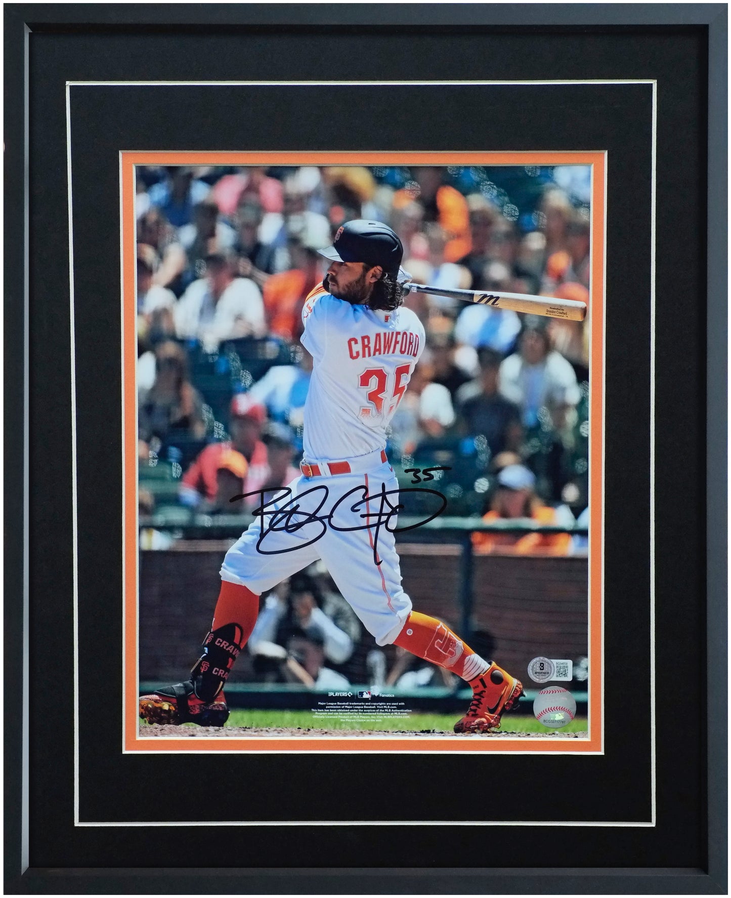 Brandon Crawford 11x14 Portrait Picture – Signed & Authenticated