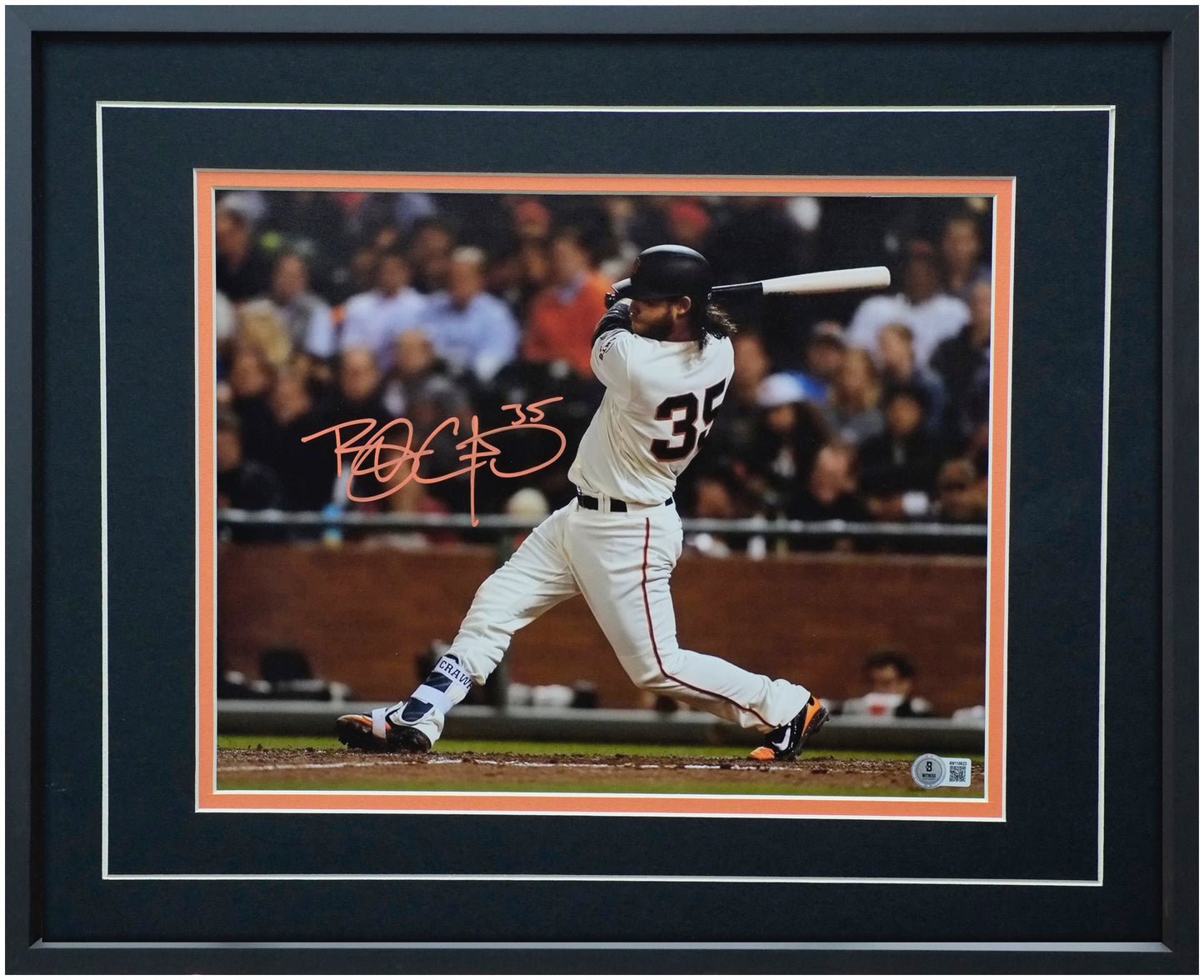 Brandon Crawford 11x14 Landscape Picture – Signed & Authenticated