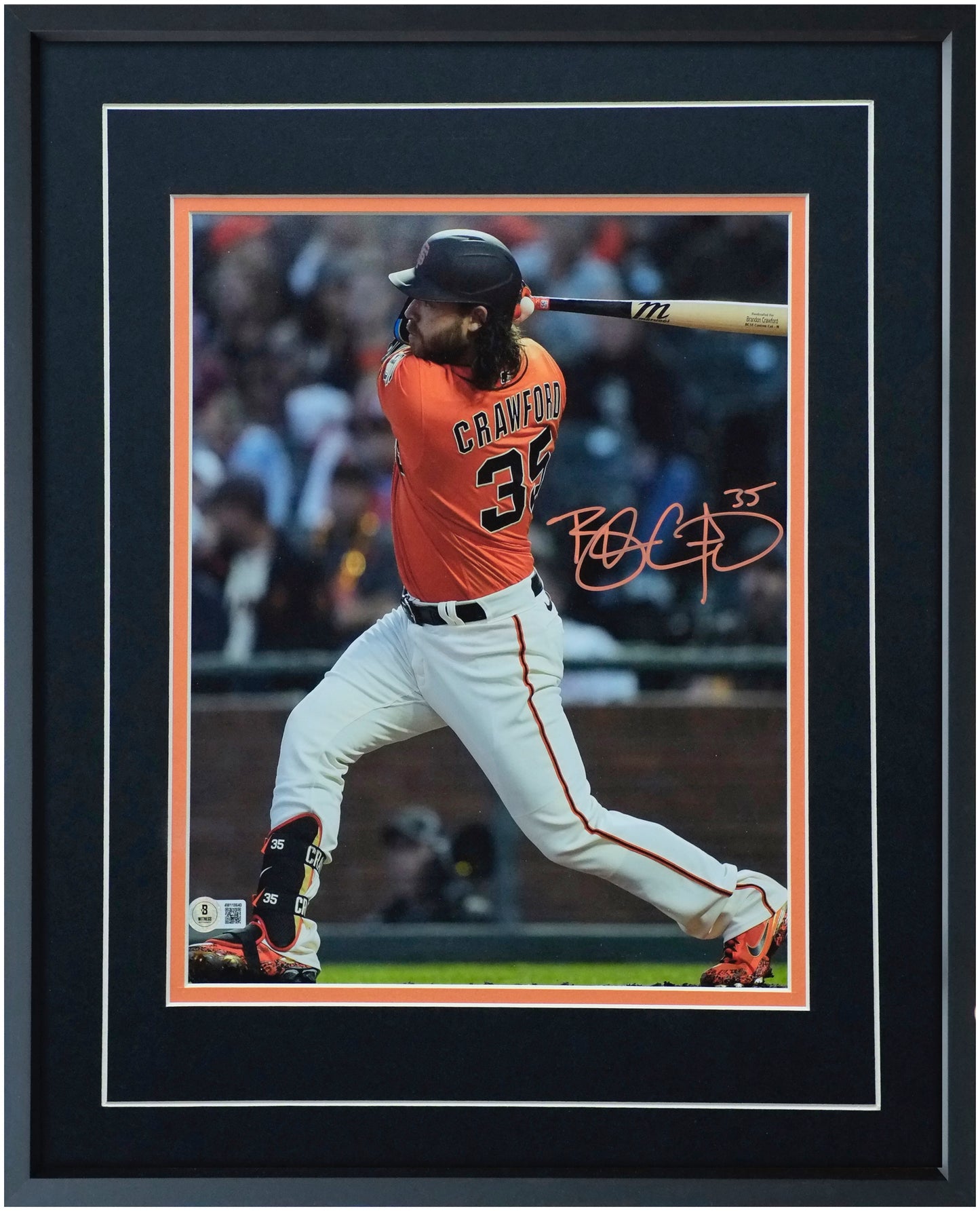 Brandon Crawford 11x14 Portrait Picture – Signed & Authenticated