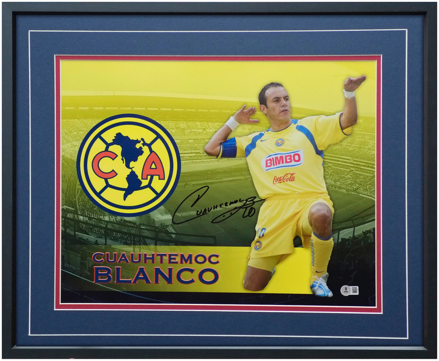 Cuauhtémoc Blanco 16x20 Landscape Art – Signed & Authenticated