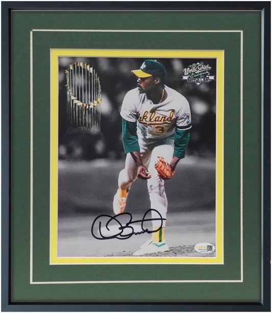 Dave Stewart Framed 8x10 Oakland Athletics Portrait – Signed & Authenticated