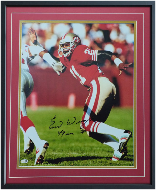 Eric Wright 16x20 Portrait Photo – Signed & Authenticated