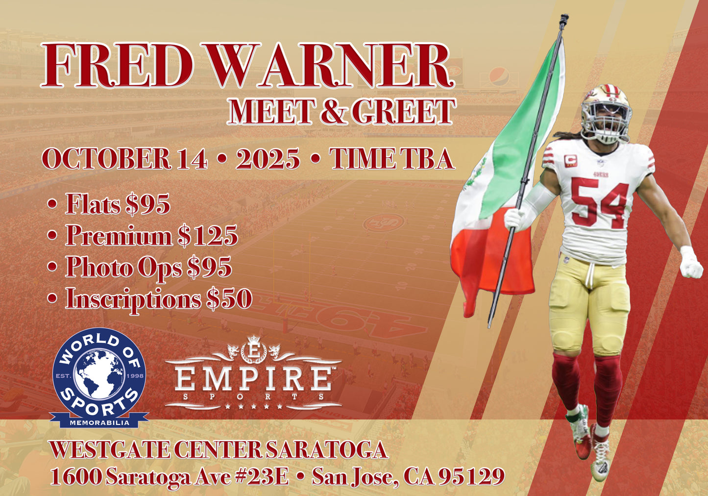 Fred Warner Signing