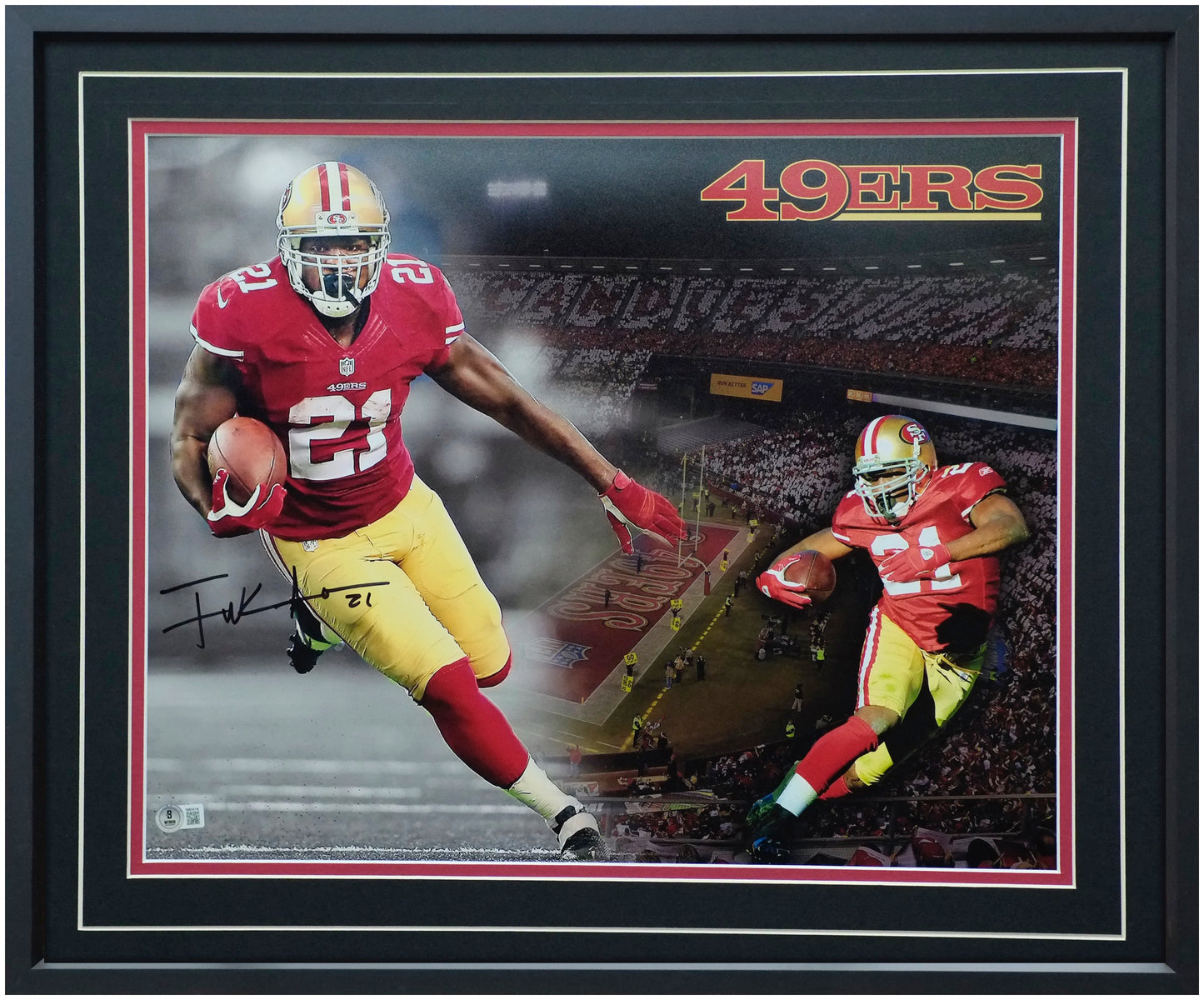 Frank Gore 16x20 Landscape Art – Signed & Authenticated