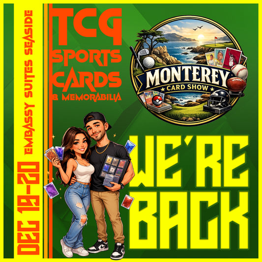 Monterey Card and Collectible Show Table Reservation
