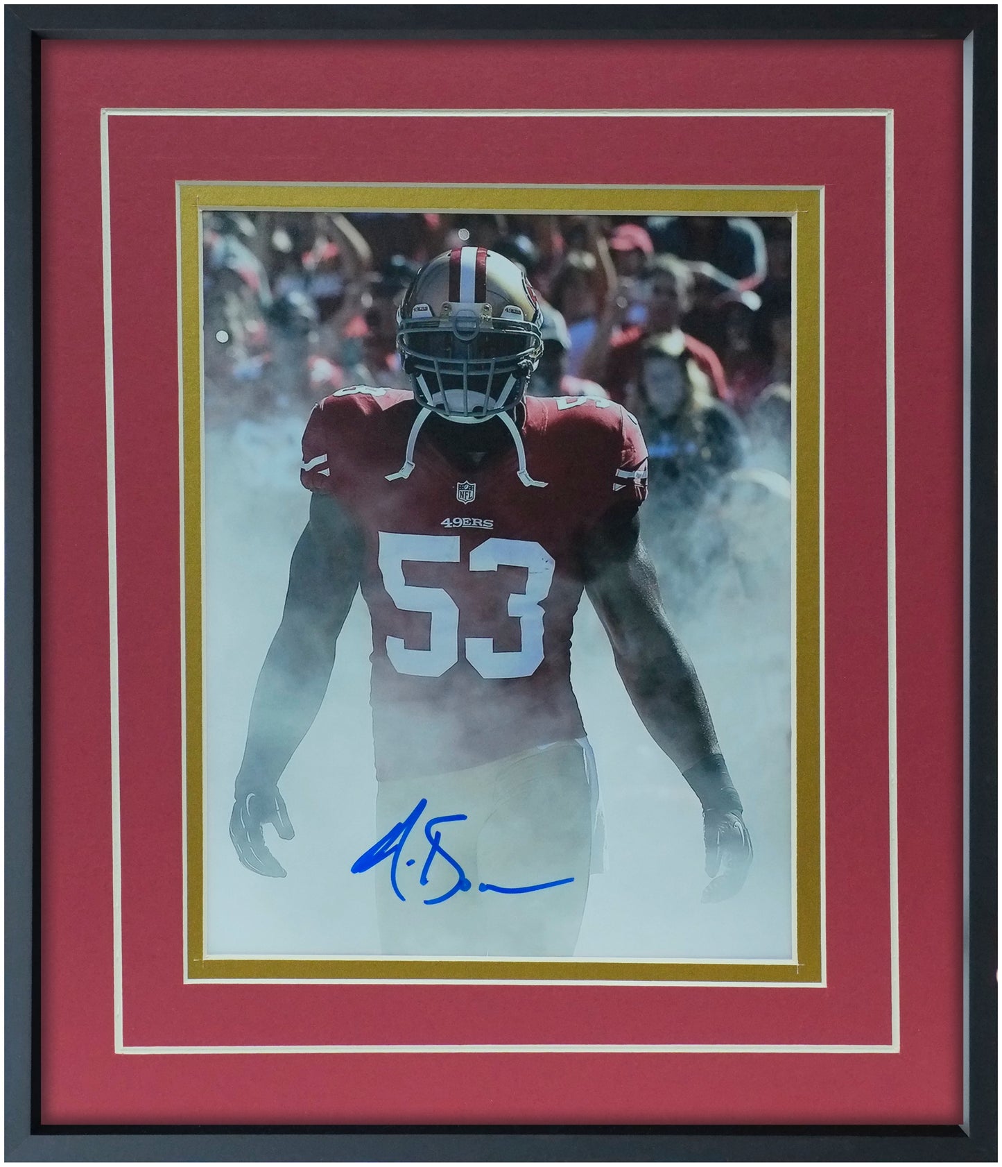 NaVorro Bowman 8x10 Portrait Photo – Signed & Authenticated