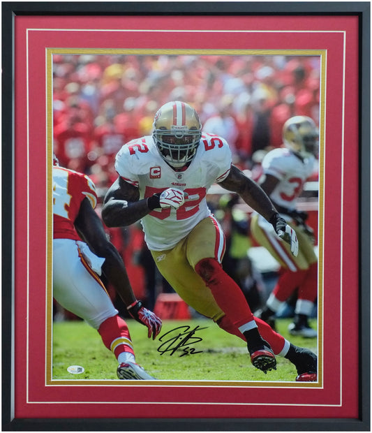 Patrick Willis 16x20 Portrait Photo – Signed & Authenticated