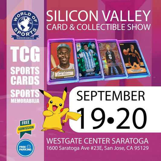 Silicon Valley Card and Collectible Show - Table Reservation - September 19-20