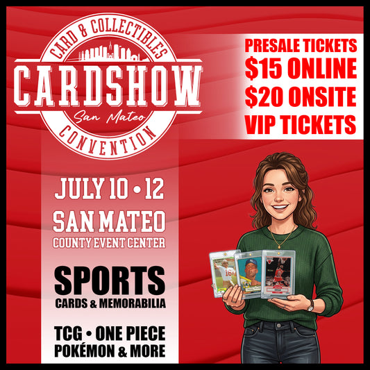 San Mateo Card and Collectible Show Admission