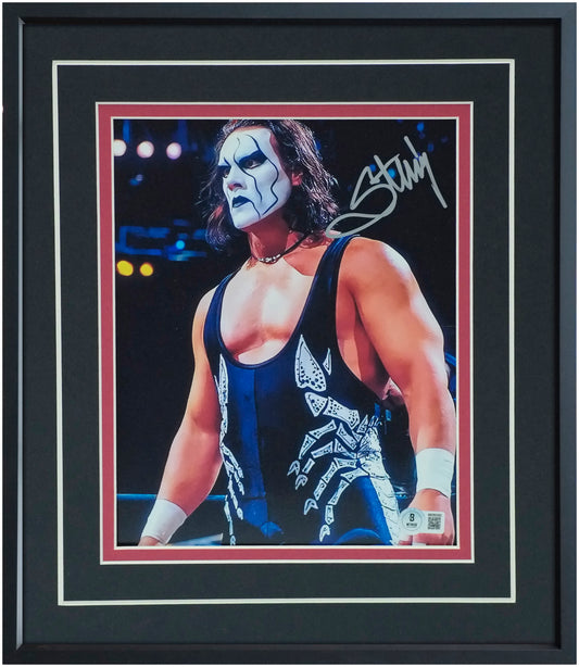 Sting 16x20 Portrait Photo – Signed & Authenticated